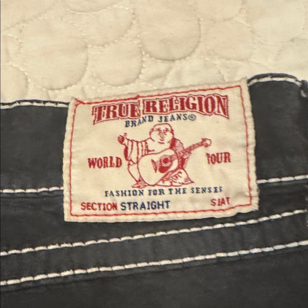 $198 (True Religion premium straight-leg line, same tier as Ricky/World Tour). - Picture 3 of 7